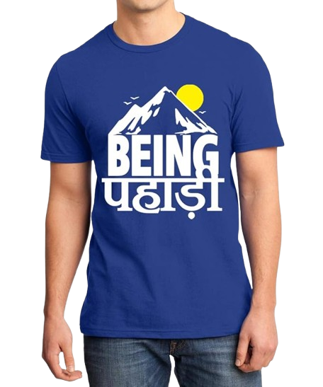 Being Pahadi Graphic Print Men’s T-Shirt