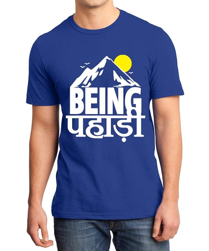 Being Pahadi Graphic Printed T-Shirt