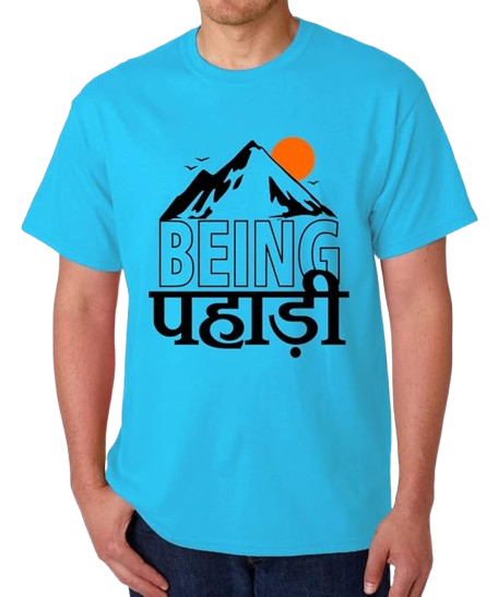 Being Pahadi Graphic Print Men’s T-Shirt