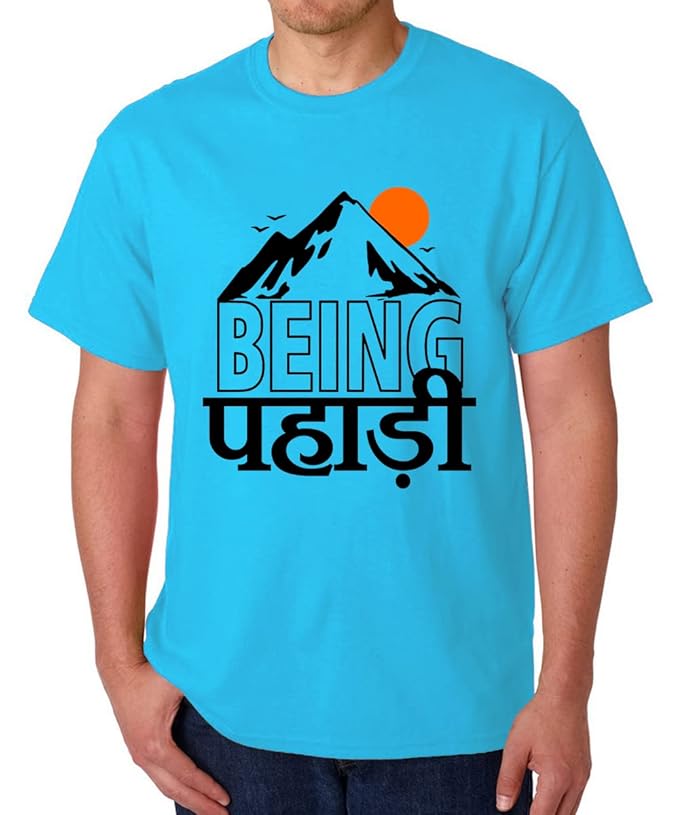 Being Pahadi Graphic Printed T-Shirt