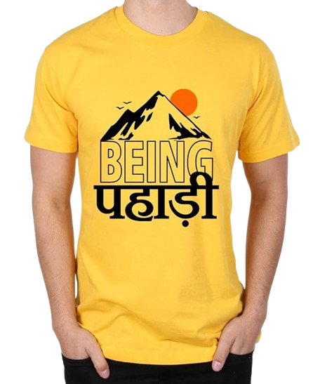 Being Pahadi Graphic Print Men’s T-Shirt