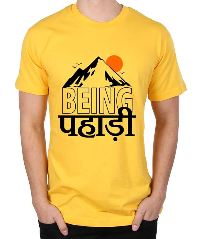 Being Pahadi Graphic Printed T-Shirt