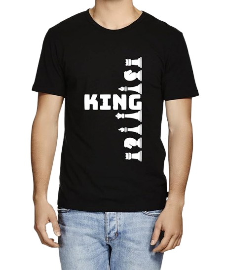 King Graphic Print Men’s T-Shirt