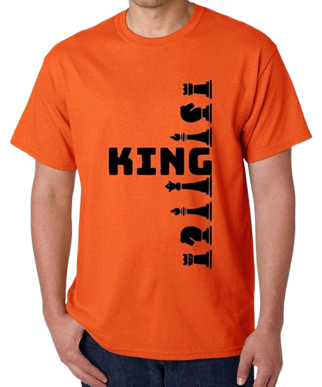 King Graphic Print Men’s T-Shirt