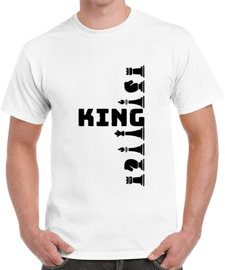 King Graphic Print Men’s T-Shirt
