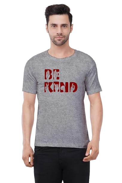 Be Kind Graphic Print Men’s T-Shirt