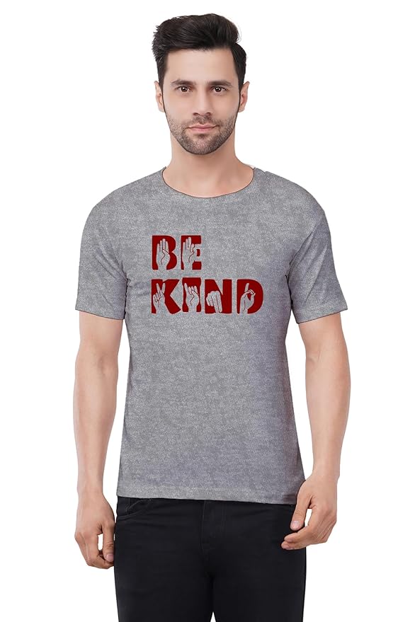 “Be Kind” ASL Graphic Men’s T‑Shirt
