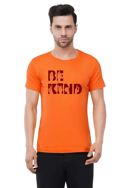 Be Kind Graphic Print Men’s T-Shirt