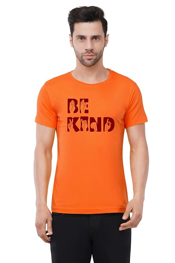 “Be Kind” ASL Graphic Men’s T‑Shirt