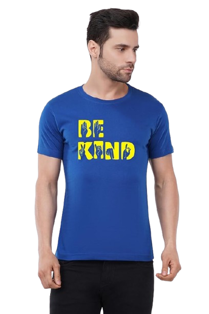 Be Kind Graphic Print Men’s T-Shirt
