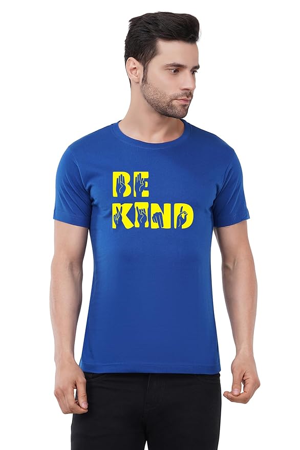 “Be Kind” ASL Graphic Men’s T‑Shirt