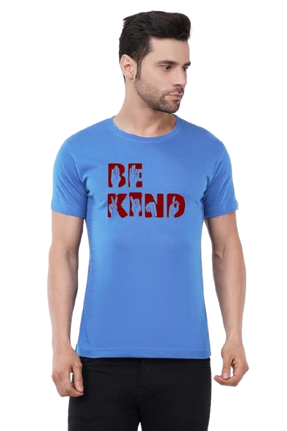 Be Kind Graphic Print Men’s T-Shirt