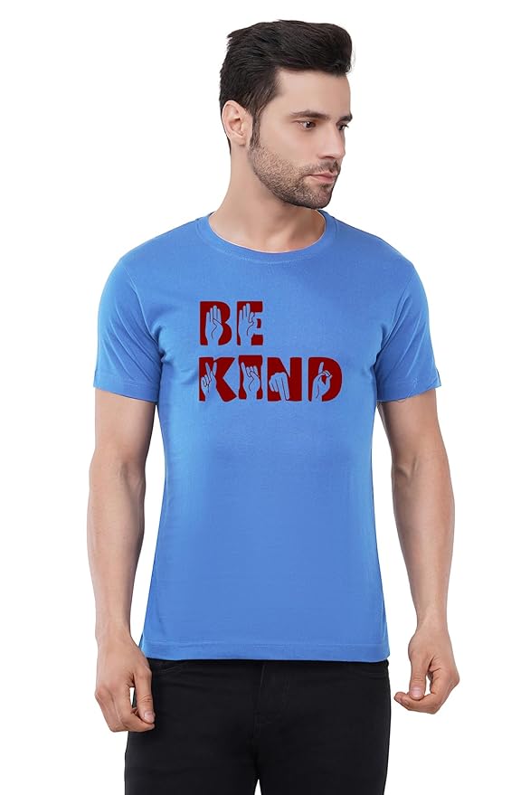 “Be Kind” ASL Graphic Men’s T‑Shirt