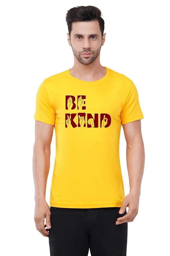 “Be Kind” ASL Graphic Men’s T‑Shirt