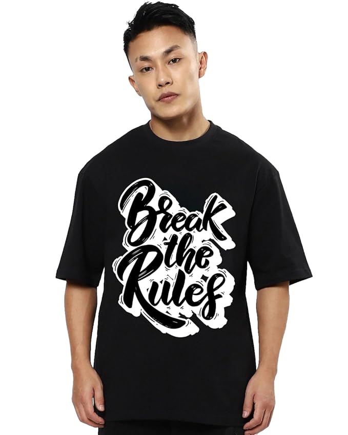 "Break the Rules" Men's Graphic T-Shirt