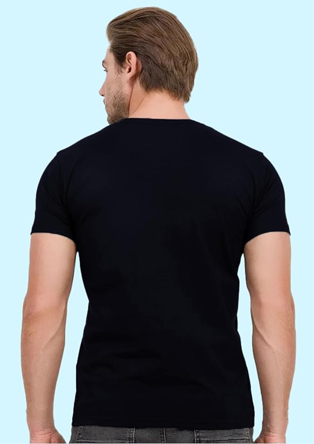 Men’s Black “Billionaire Loading” Graphic Printed T-Shirt – Trendy Cotton Casual Tee
