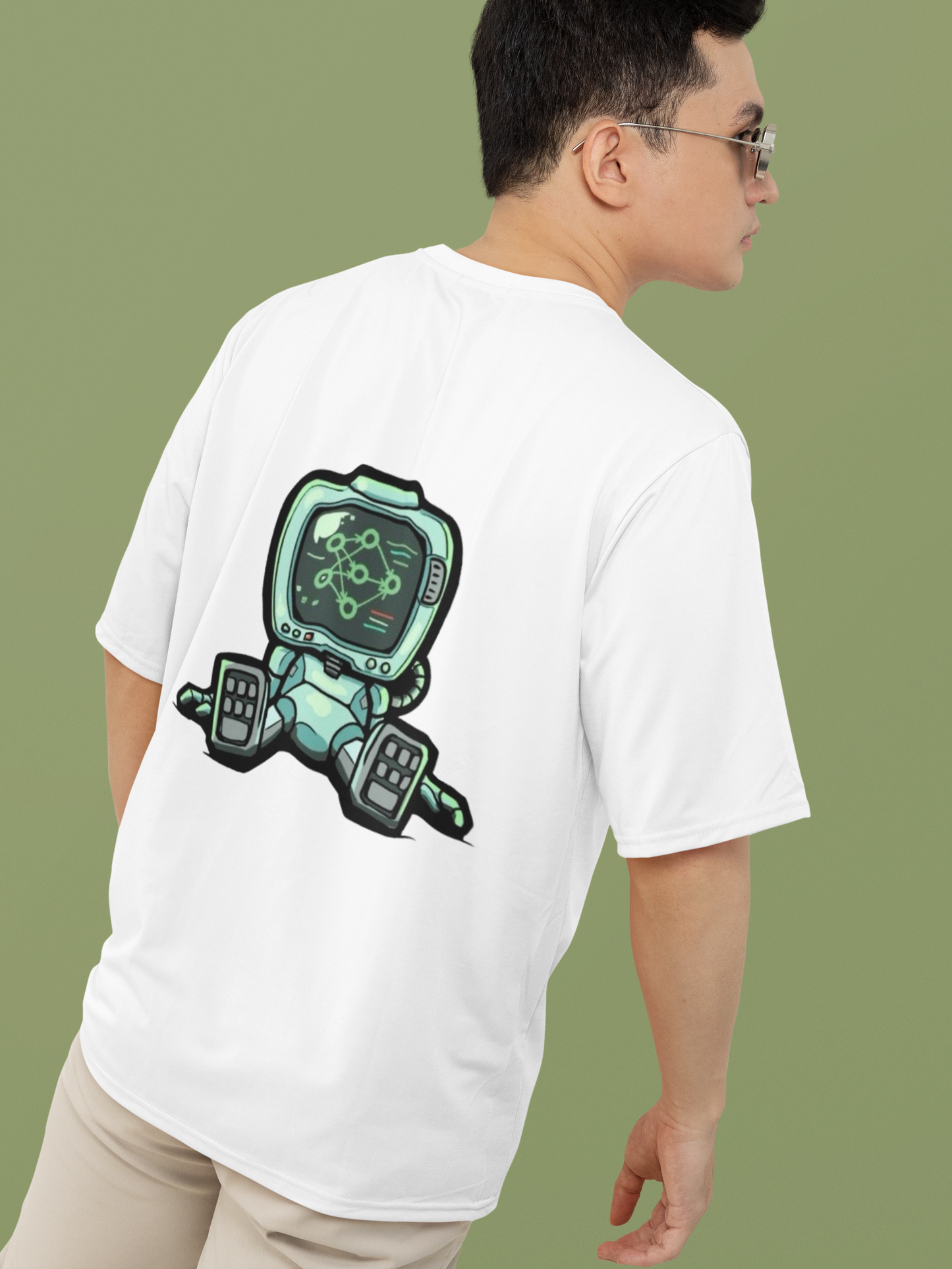 Men's Neon Yellow “ENGINEER” Graphic T-Shirt – Tech-Inspired Casual Wear