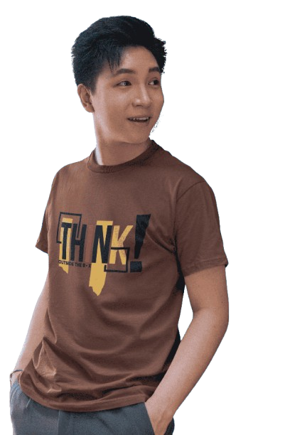 Think Outside the Box Graphic T-Shirt – White