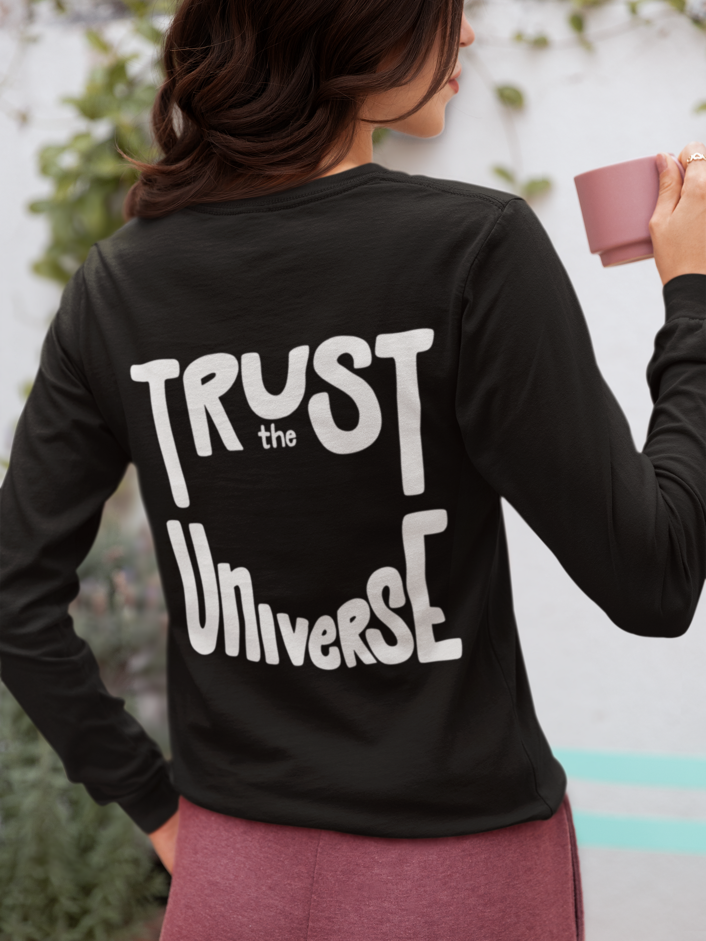 Women's Black Long Sleeve Destiny T-Shirt