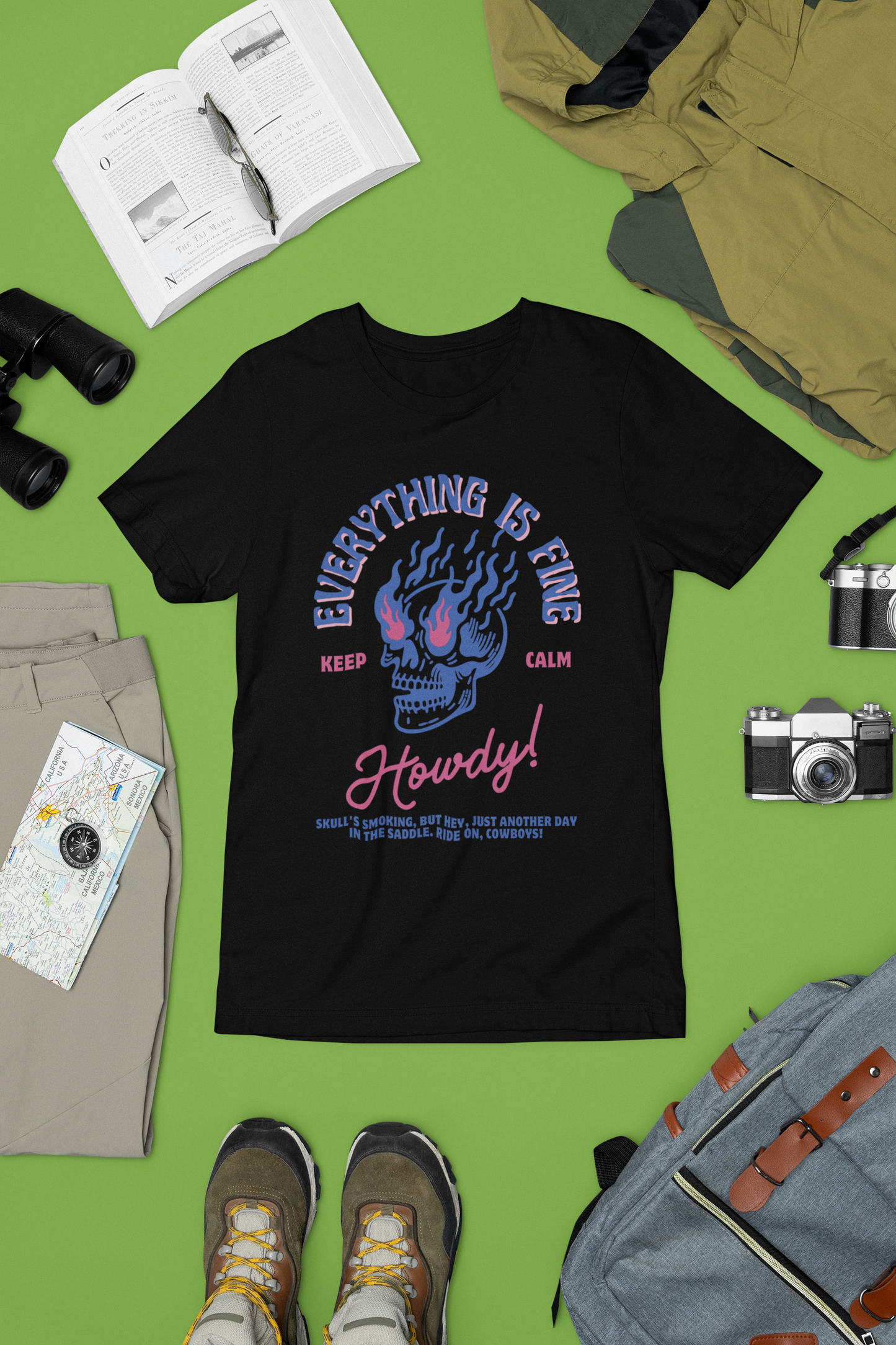 Everything is Fine Cotton Women's Cotton T-shirt