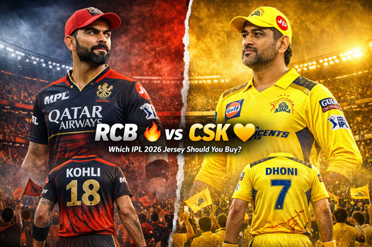 RCB vs CSK Jersey – Which IPL 2026 Jersey Should You Buy?