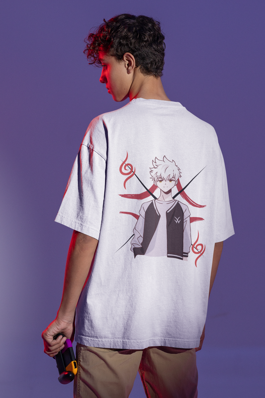 Anime Oversized Men's Cotton T-shirt