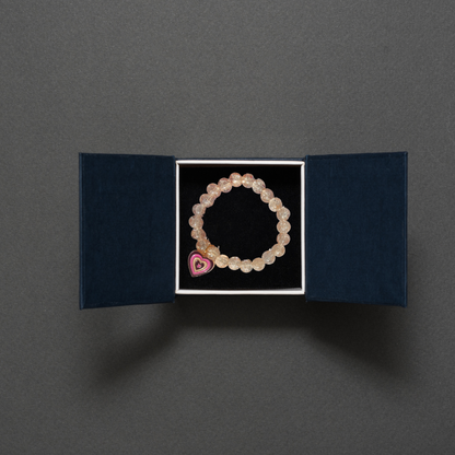 Heart Sparkling Crystal Bracelet - Clori