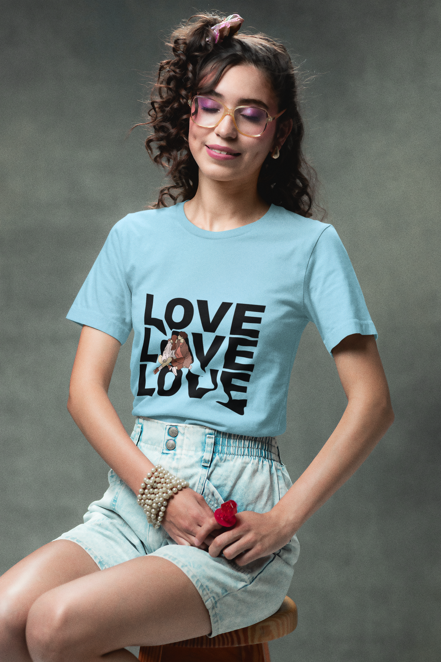 Love Women's Regular Cotton T-Shirt