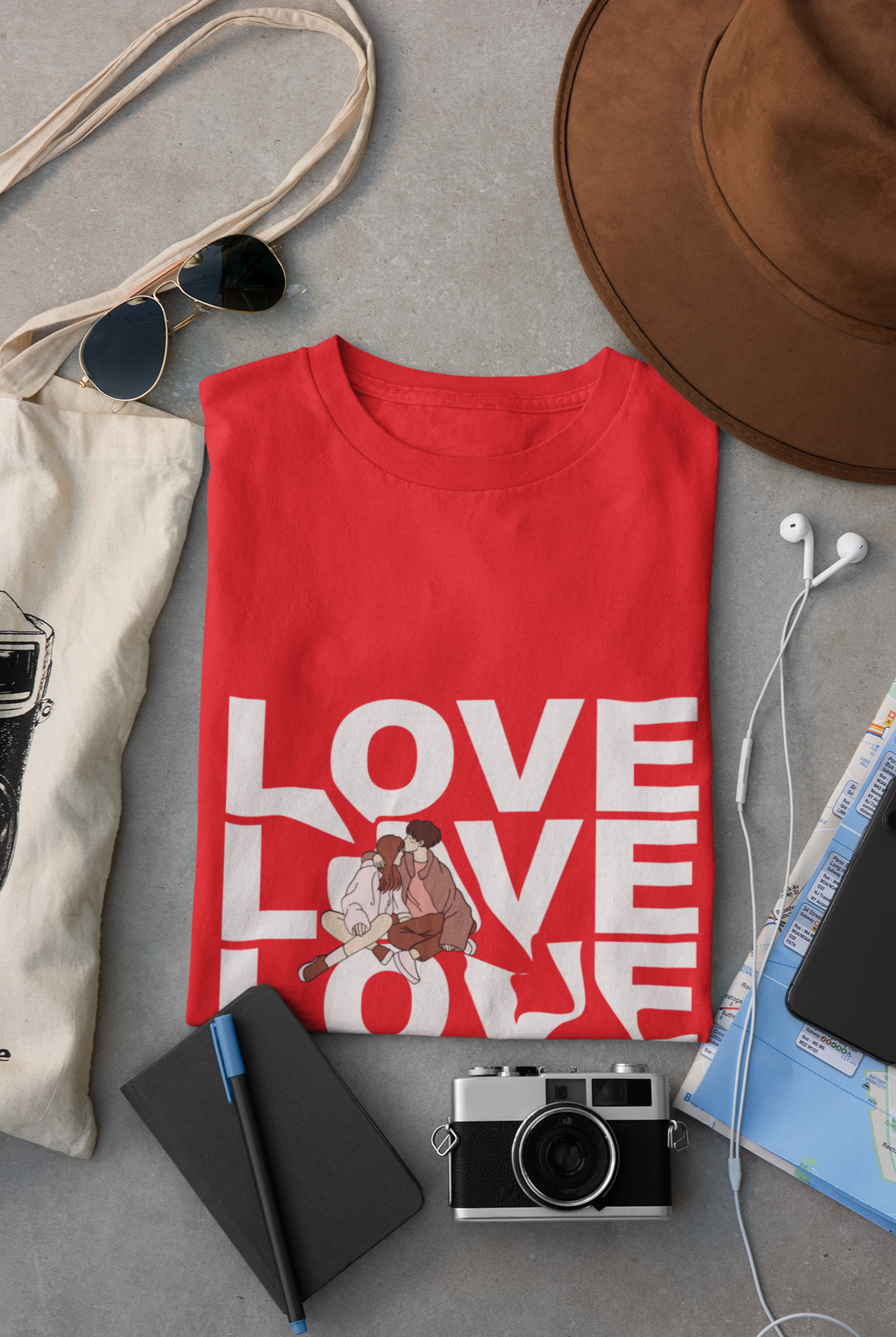 Love Women's Regular Cotton T-Shirt