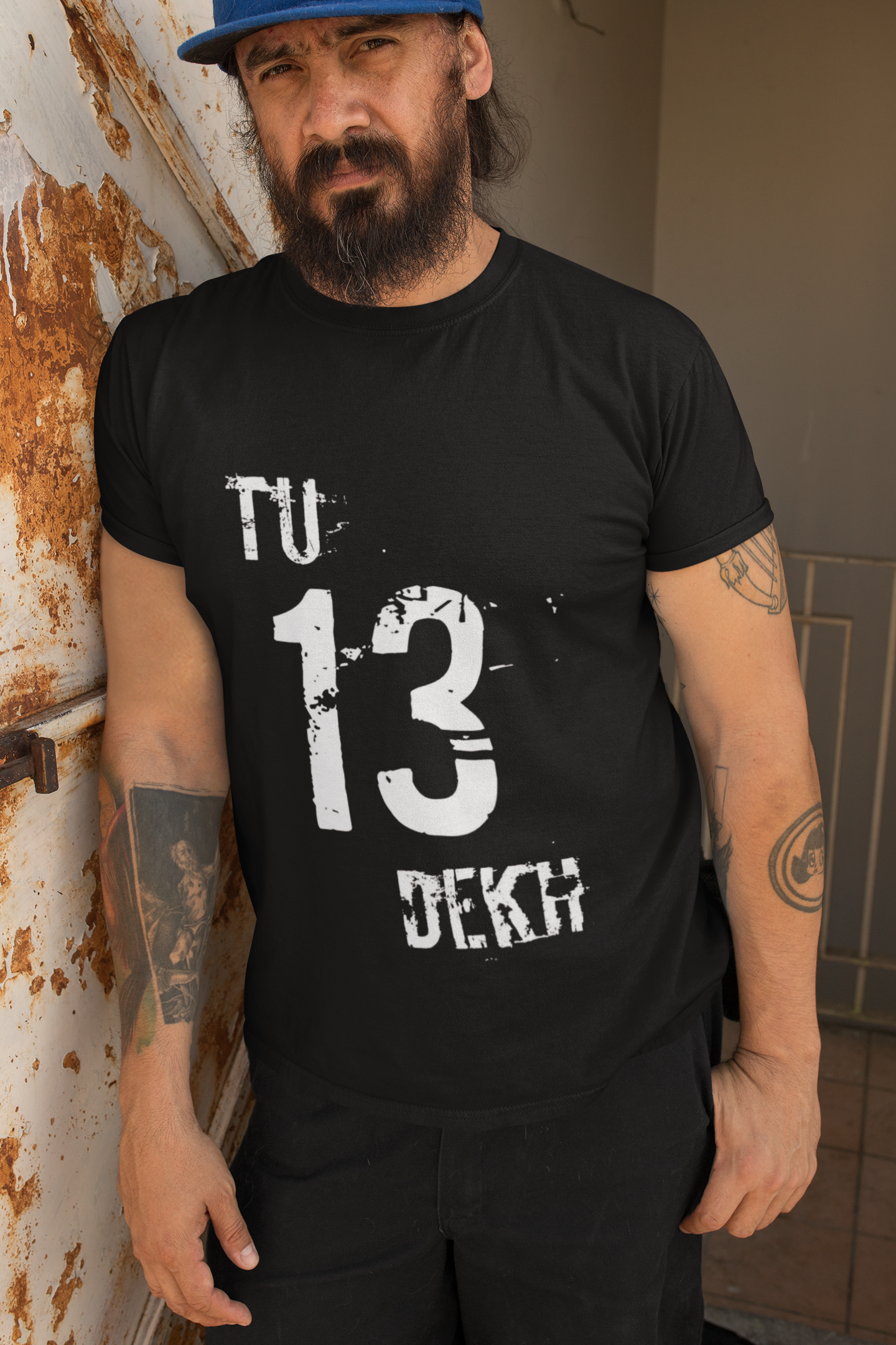 Tu 13 Dekh Regular Men's Cotton T-shirt