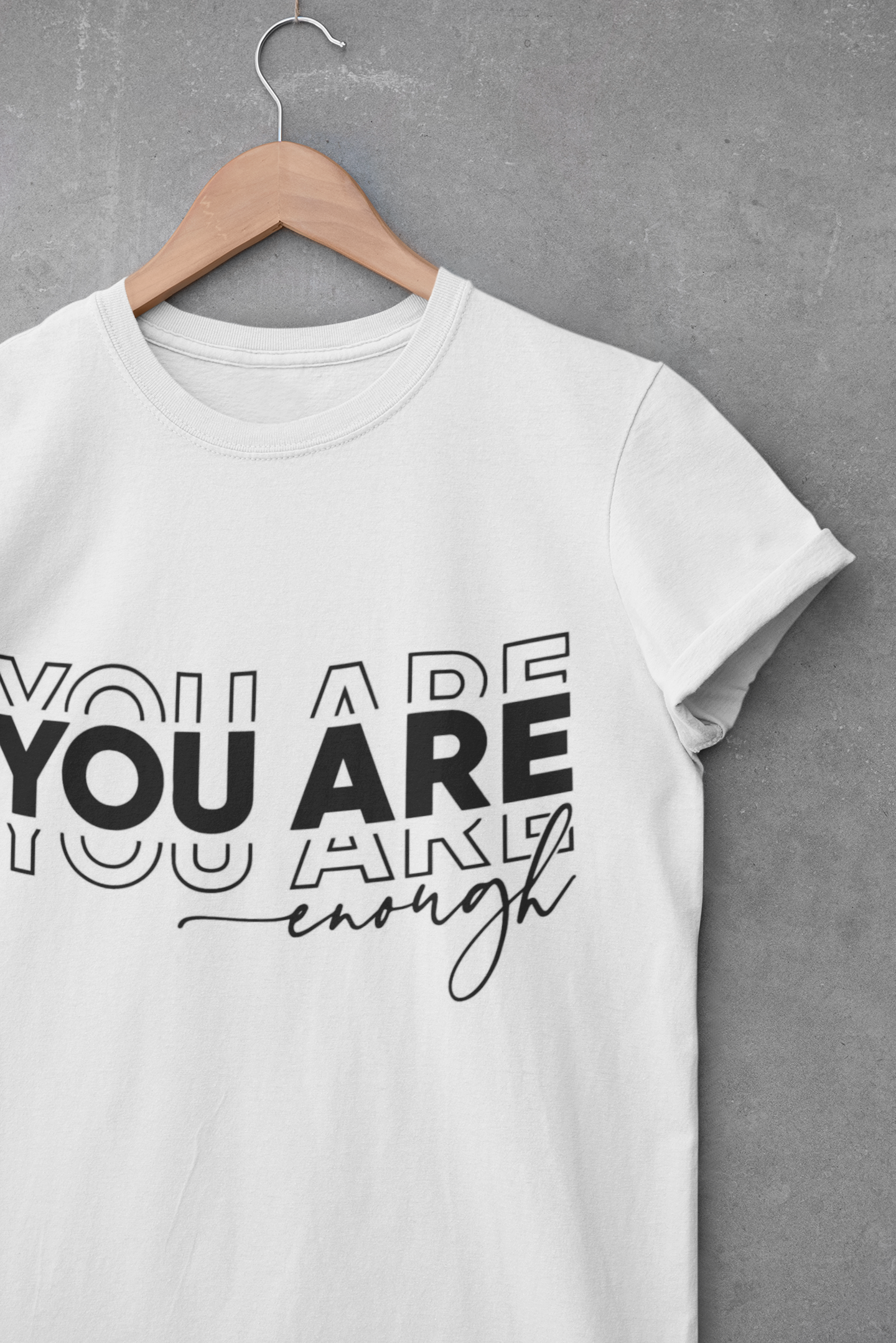 You Are Enough Regular Men's Cotton T-shirt