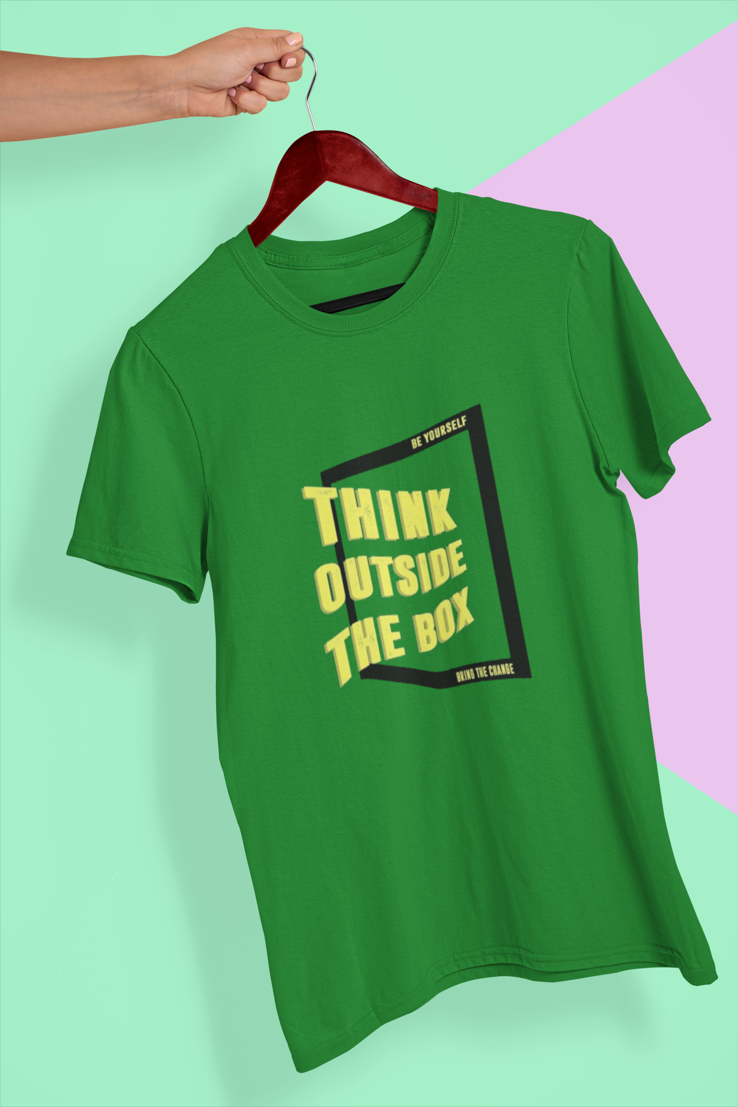 Outside The Box Regular Men's Cotton T-shirt