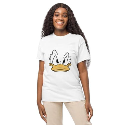 Donald Duck Face Graphic Print Women’s T-Shirt