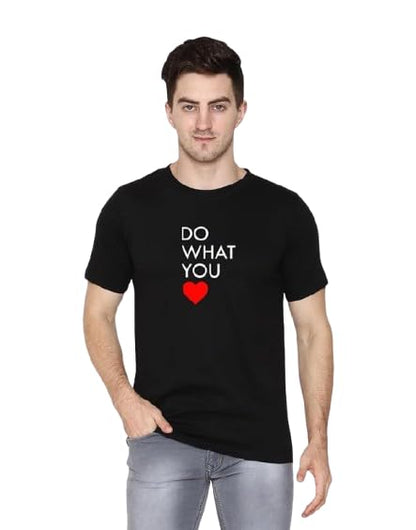 Do What You Love Graphic Print Men’s T-Shirt