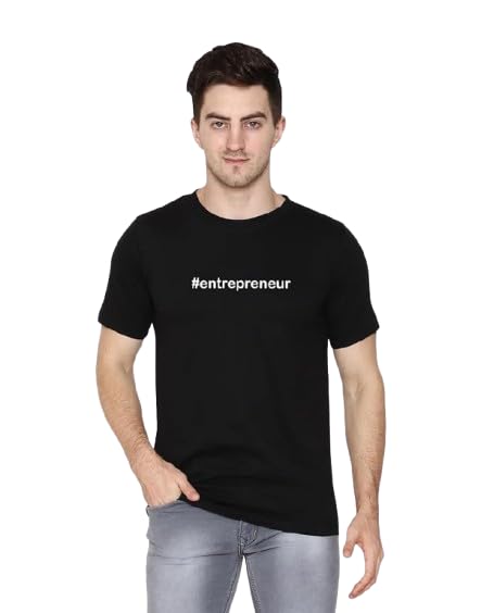 #Entrepreneur Graphic Print Men’s T-Shirt