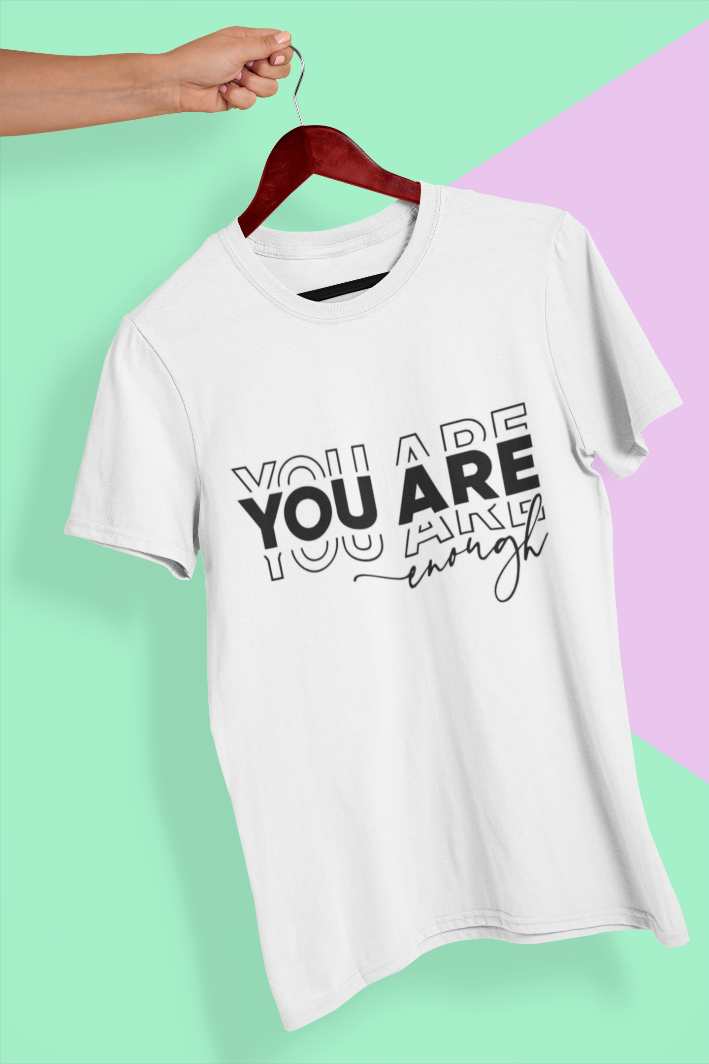 You Are Enough Regular Men's Cotton T-shirt