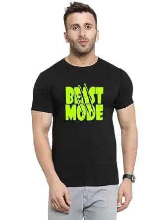 Beast Mode Graphic Print Men's T-Shirt
