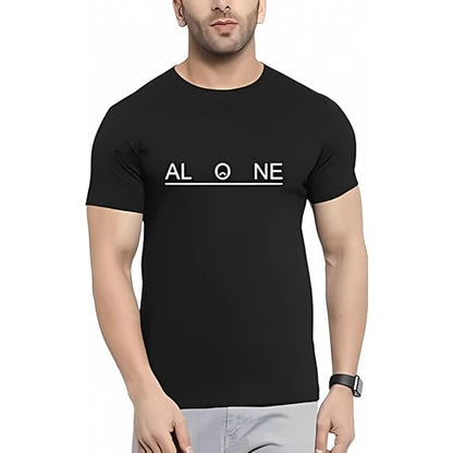Alone Graphic Print Men’s T-Shirt