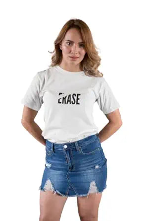 Erase Graphic Print Women’s T-Shirt