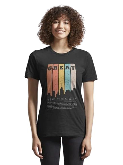 Great Graphic Print Women’s T-Shirt – Bold & Trendy