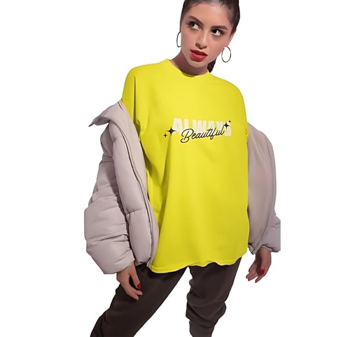 Always Graphic Print Women’s T-Shirt – Simple & Stylish