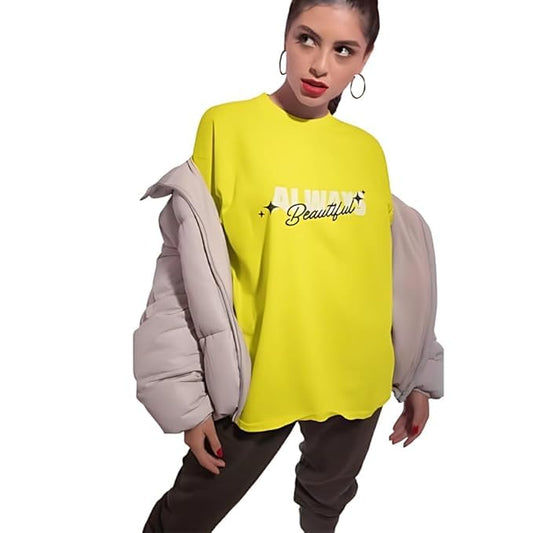Always Graphic Print Women’s T-Shirt – Simple & Stylish