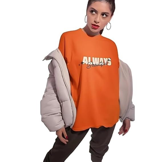 Always Graphic Print Women’s T-Shirt – Simple & Stylish
