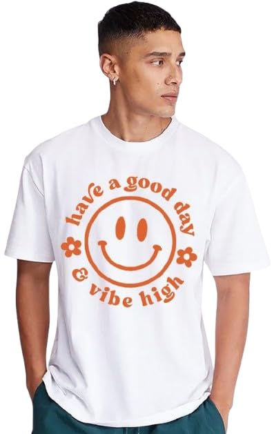 Have a Good Day Graphic Print Men’s T-Shirt