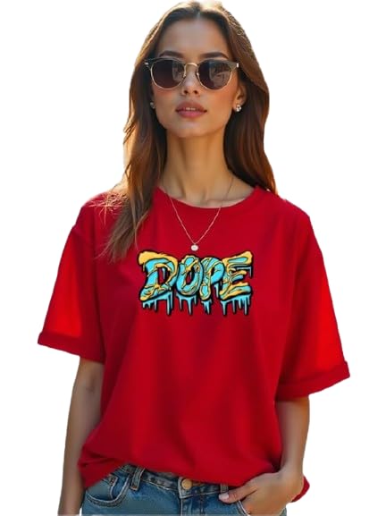 Dope Graphic Print Women’s T-Shirt – Bold & Trendy