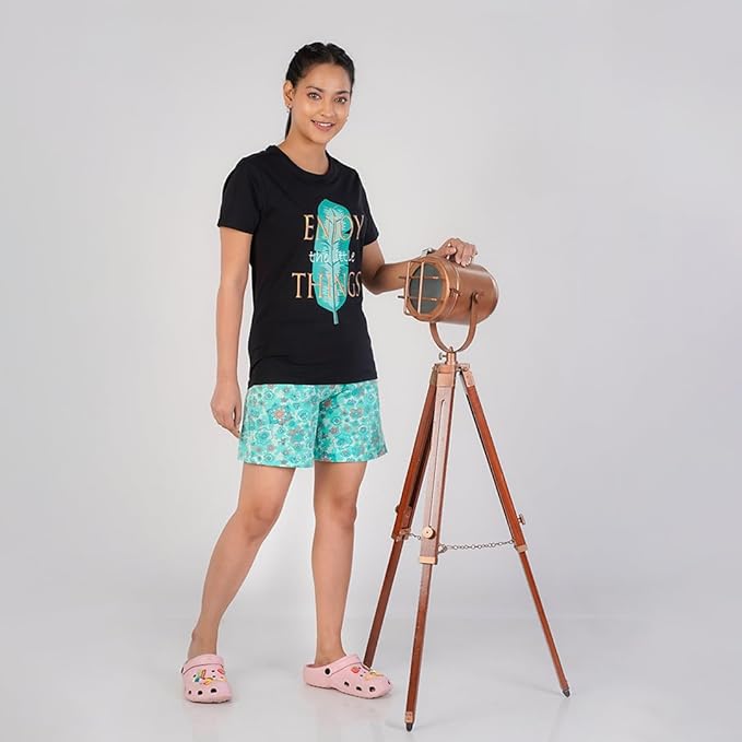 Enjoy The Little Things Graphic Print T-Shirt for Women