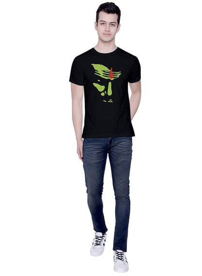 Mahadev Face Graphic T-Shirt for Men