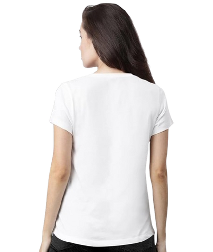 Faces Graphic Print Women T-Shirt