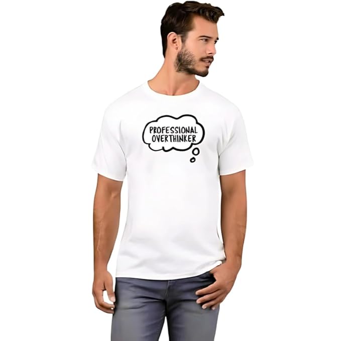 Professional Overthinker Graphic Print Men’s T-Shirt