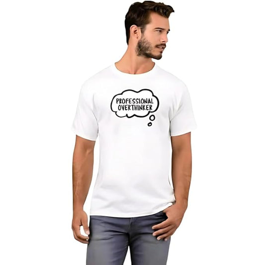 Professional Overthinker Graphic Print Men’s T-Shirt